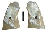 Smith & Wesson N Frame Real Mother of Pearl Grips, Aged - 1 of 1