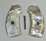 Smith & Wesson .32 Top Break Real Mother of Pearl Grips - 1 of 1