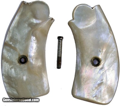 Smith & Wesson .32 Break Open Real Mother of Pearl Grips