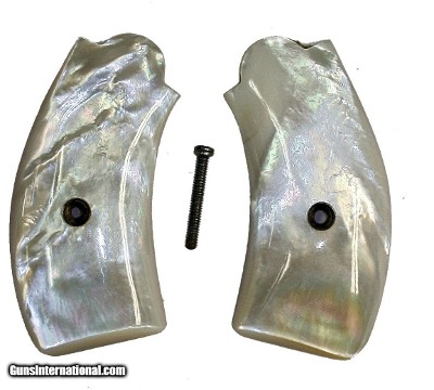 Smith & Wesson .32 Break Open Real Mother of Pearl Grips