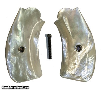 Smith & Wesson .32 Break Open Real Mother of Pearl Grips