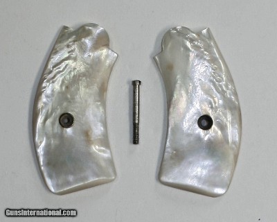 Smith & Wesson .32 Break Open Real Mother of Pearl Grips