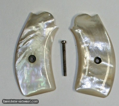 Smith & Wesson .32 Break Open Real Mother of Pearl Grips