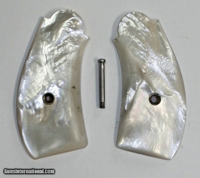 Smith & Wesson .44 DA Real Mother of Pearl Grips