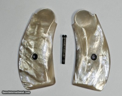 Smith & Wesson .44 DA Real Mother of Pearl Grips