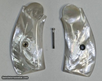 Smith & Wesson .44 DA Real Mother of Pearl Grips