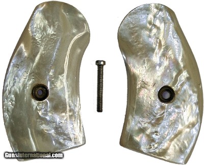 Iver Johnson American Bulldog .38 Revolver Real Mother of Pearl Grips