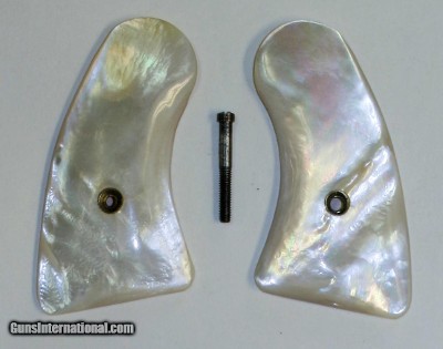 Colt Cobra Real Mother of Pearl Grips, 1st Model, Short Grip Frame