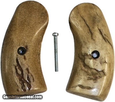 Colt Pocket Positive Real Old Red Stag Grips, Aged