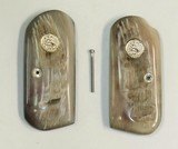 Colt 1903 & 1908 Pocket Hammerless Alaskan Dall Sheep Horn Grips - 1 of 1