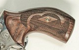 Smith & Wesson K & L Frame Rosewood Roper Grips, Round Butt - 2 of 2