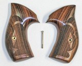 Smith & Wesson N Frame Rosewood Roper Grips, Round Butt