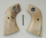 Ruger Vaquero XR3-Red Alaskan Dall Sheep Horn Grips With Medallions - 1 of 1