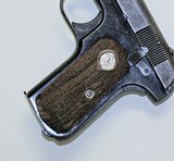 Colt 1903 & 1908 Pocket Hammerless Walnut Special Checkered Grips With Medallions - 2 of 2