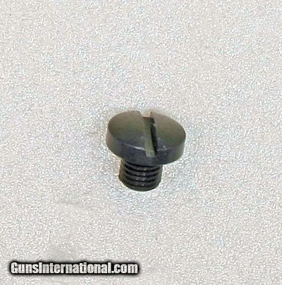 Colt 1911 Grip Screws, Thin Line For Narrow Grips, Slot Head, Blued, Set of 4