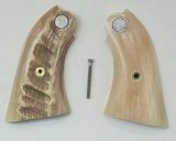 Ruger Bearcat Alaskan Dall Sheep Horn Grips With Medallions