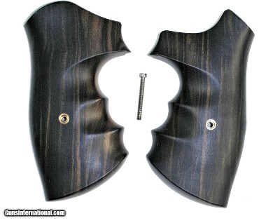 Smith & Wesson N Frame Combat Tigerwood Grips, Smooth