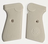 Sauer 38H Ivory-Like Grips, Checkered - 1 of 1