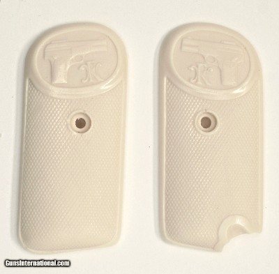 FN 1900 .32 Auto Ivory-Like Grips, Pistol Logo