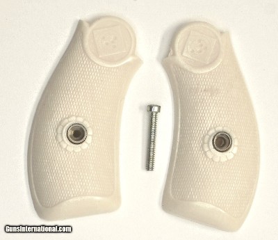H & R Revolver Ivory-Like Grips, .38 Cal