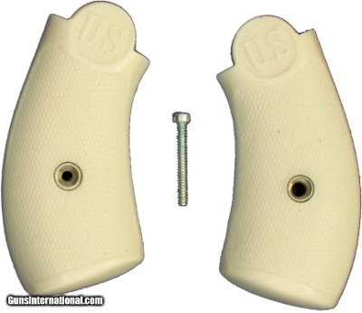 US Revolver Top Break .38 Ivory-Like Grips