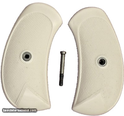 Webley Service Revolver MKll, lll, lV & V Ivory-Like Grips With Screw