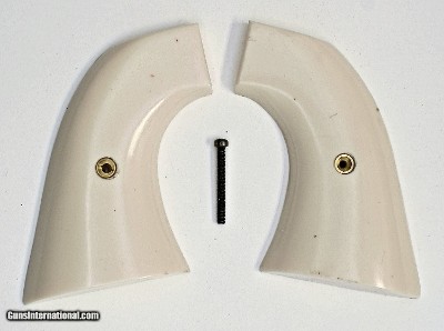 Colt SAA Ivory-Like Grips, 3rd Generation, Smooth
