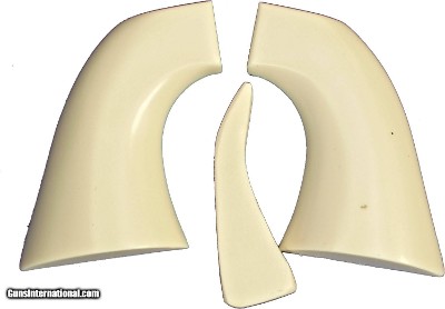 Colt SAA Ivory-Like Grips, 3rd Generation, One Piece, Smooth