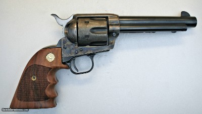 Colt SAA Goncalo Alves Range Special Grips With Finger Grooves, 3rd Gen - Image 2 of 5