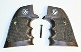 Ruger New Vaquero & Ruger 50th Anniv Blackhawk Walnut Grips, Finger Grooves - 1 of 3