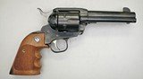 Ruger New Vaquero & Ruger 50th Anniv Blackhawk Walnut Grips, Finger Grooves - 2 of 3