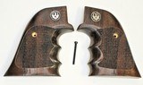 Ruger Wrangler Claro Walnut Range Special Grips With Finger Grooves - 1 of 2