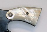 Smith & Wesson K & L Frame Real Mother of Pearl Grips, Aged, With S&W Medallions - 2 of 2