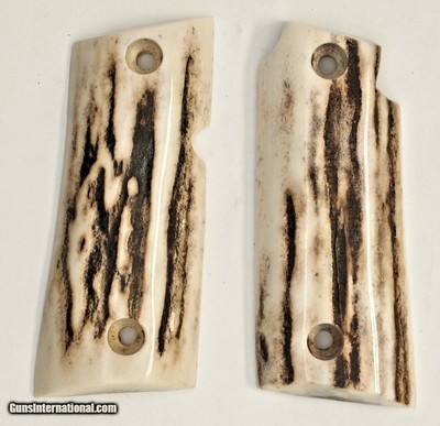 Colt Mustang & Colt Pocketlite Real Sambar Stag Grips