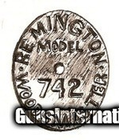 Remington Model 742 Rifle Grip Cap