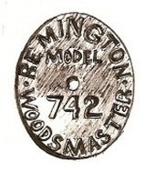 Remington Model 742 Rifle Grip Cap