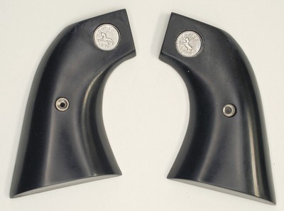 Colt SAA 1873 Oversize Black Grips, 1st & 2nd Generation With Medallions