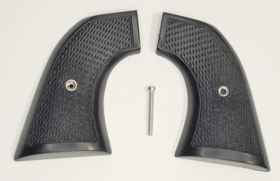 Colt SAA 1873 Oversize Black Grips, 1st & 2nd Generation, Checkered