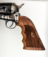 Pietta 1873 SA Walnut Range Special XL Target Grips With Finger Grooves - 2 of 7