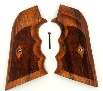 Ruger Vaquero Goncalo Alves Range Special XL™ Grips With Finger Grooves