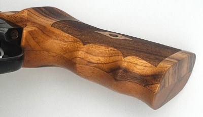 Ruger New Vaquero & Ruger 50th Anniversary 2006 Blackhawk .357 Goncalo Alves Range Special XL Target Grips With Finger Grooves - Image 5 of 5