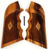 Ruger New Vaquero & Ruger 50th Anniversary 2006 Blackhawk .357 Goncalo Alves Range Special XL Target Grips With Finger Grooves