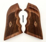 Ruger Super Blackhawk Walnut Range Special XL Target Grips With Finger Grooves - Image 1 of 1