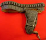 Fred Biffar Chicago Western Holster and Belt. - 1 of 3