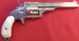 MerwIn
Hulbert Spur Trigger Revolver With Genuine Pearl Grips. - 1 of 6