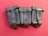 8m/m Mauser Mag Pouch Circa WW ll Made out of pig skin. - 1 of 2