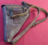 WW ll Type 94 Nambu Holster with Strap. - 2 of 3