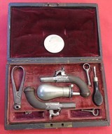 B.Cogswell London Cased Pair of Ladies Muff Pistols. - 1 of 8