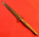 British Sikes Fairbairn Type Fighting Knife. - 1 of 4