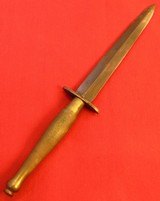 British Sikes Fairbairn Type Fighting Knife. - 2 of 4